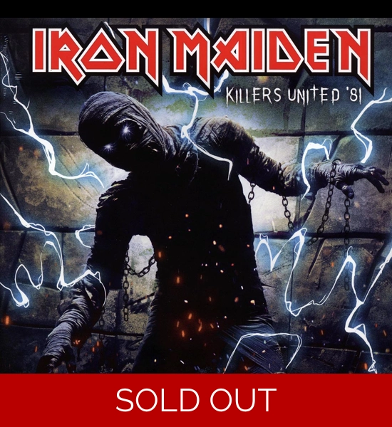 Iron Maiden - Killers United Live 1981 Netherlands Vinyl LP